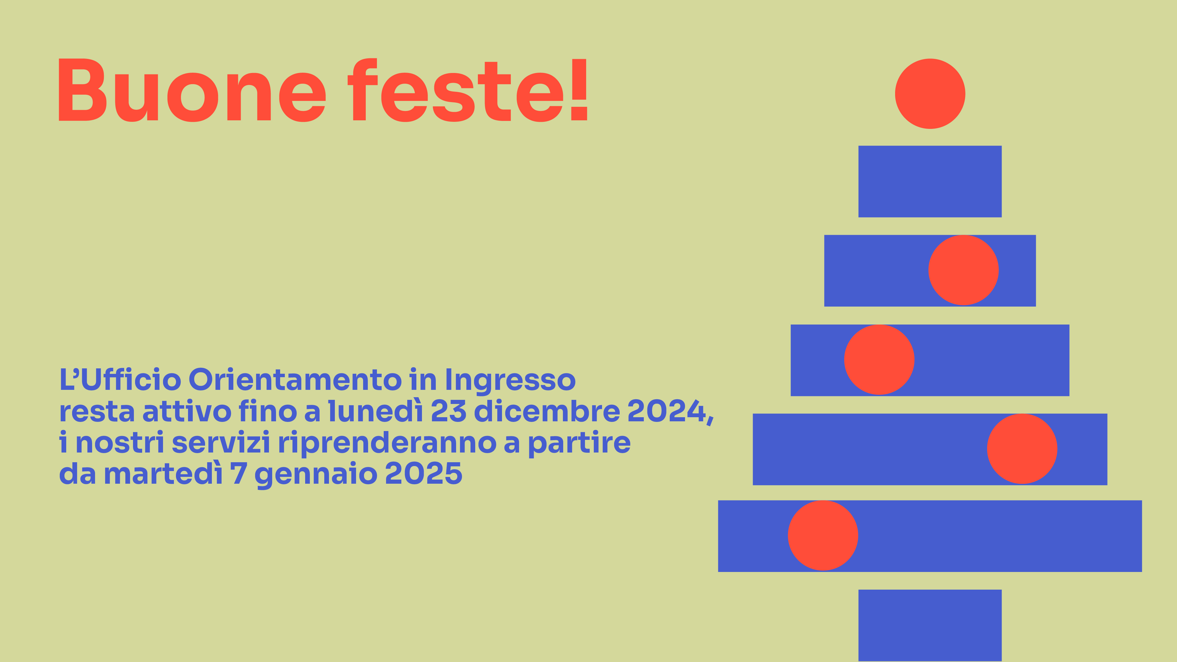 Winter holidays 2024/2025