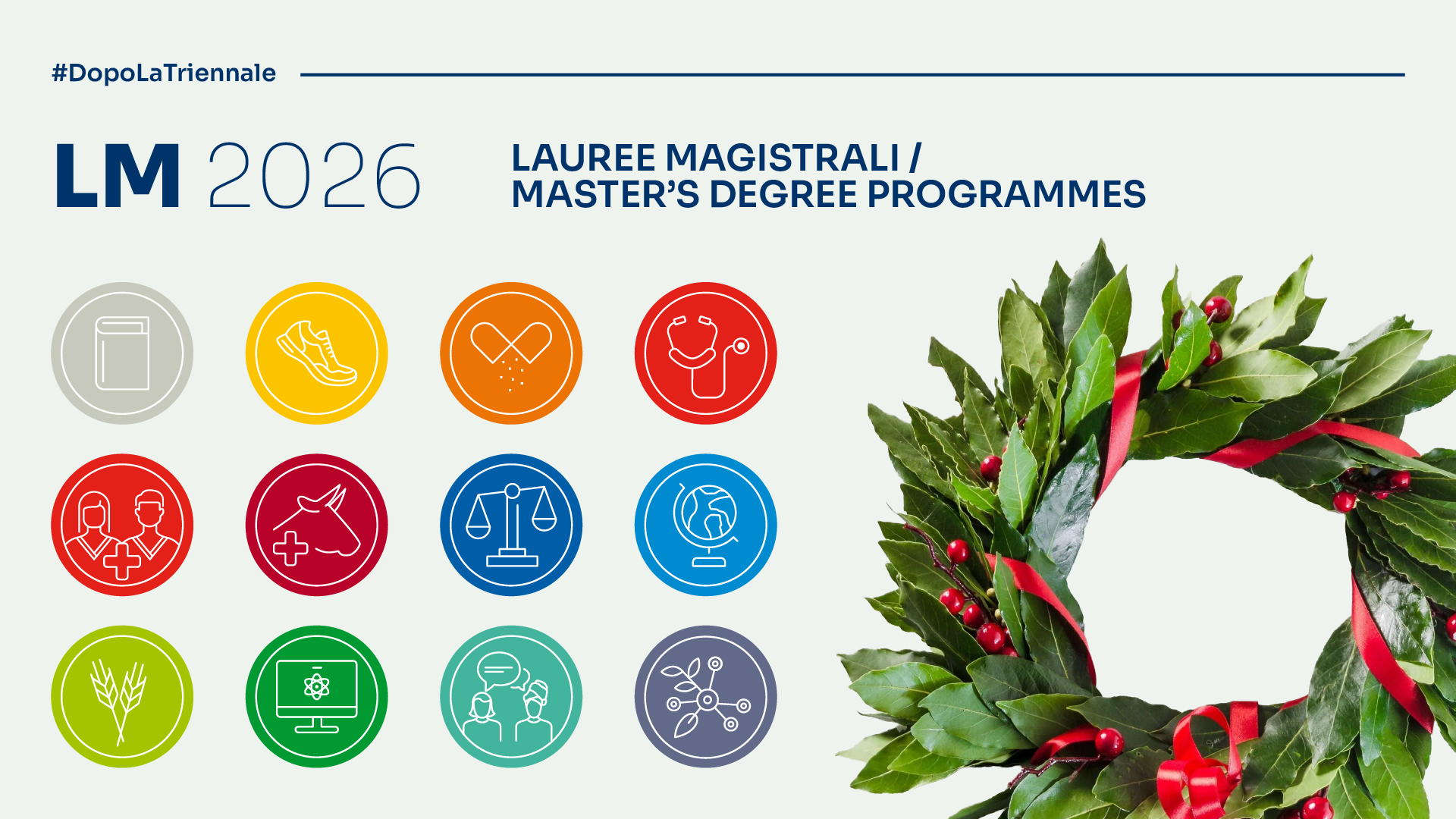 Le lauree magistrali si presentano