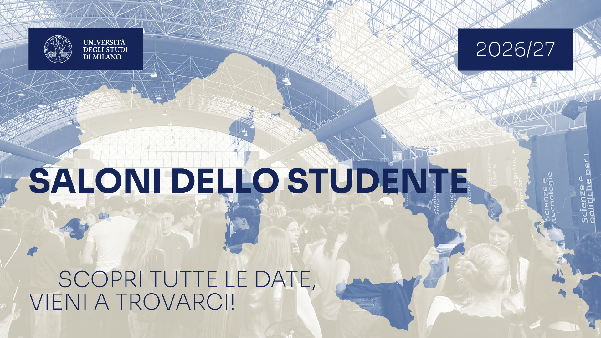 Trova il COSP ai Saloni dello Studente!